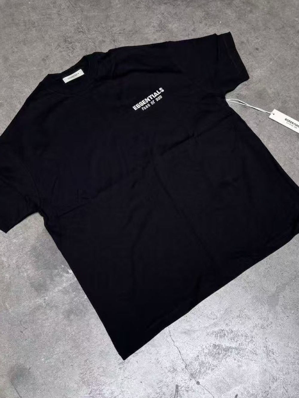 Fear Of God Essentials Vintage Black tee shirt - All Sizes NWT